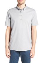 Men's Nordstrom Men's Shop Fit Polo, Size Small - Grey