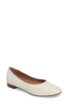 Women's Lewit Gemma Ballerina Flat Us / 35eu - Ivory