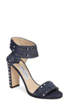 Women's Jimmy Choo Veto Studded Ankle Cuff Sandal