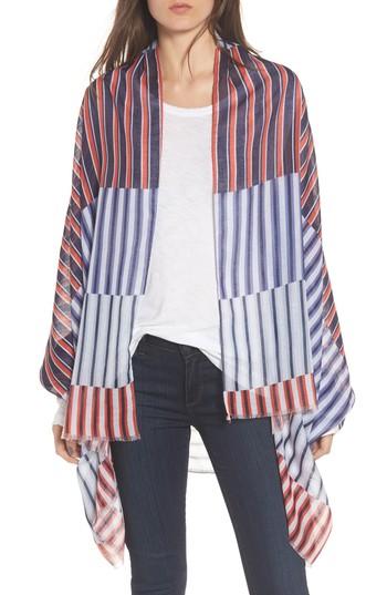 Women's Halogen Print Wrap Scarf