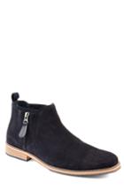Men's Thomas And Vine Smash Zip Chelsea Boot M - Blue