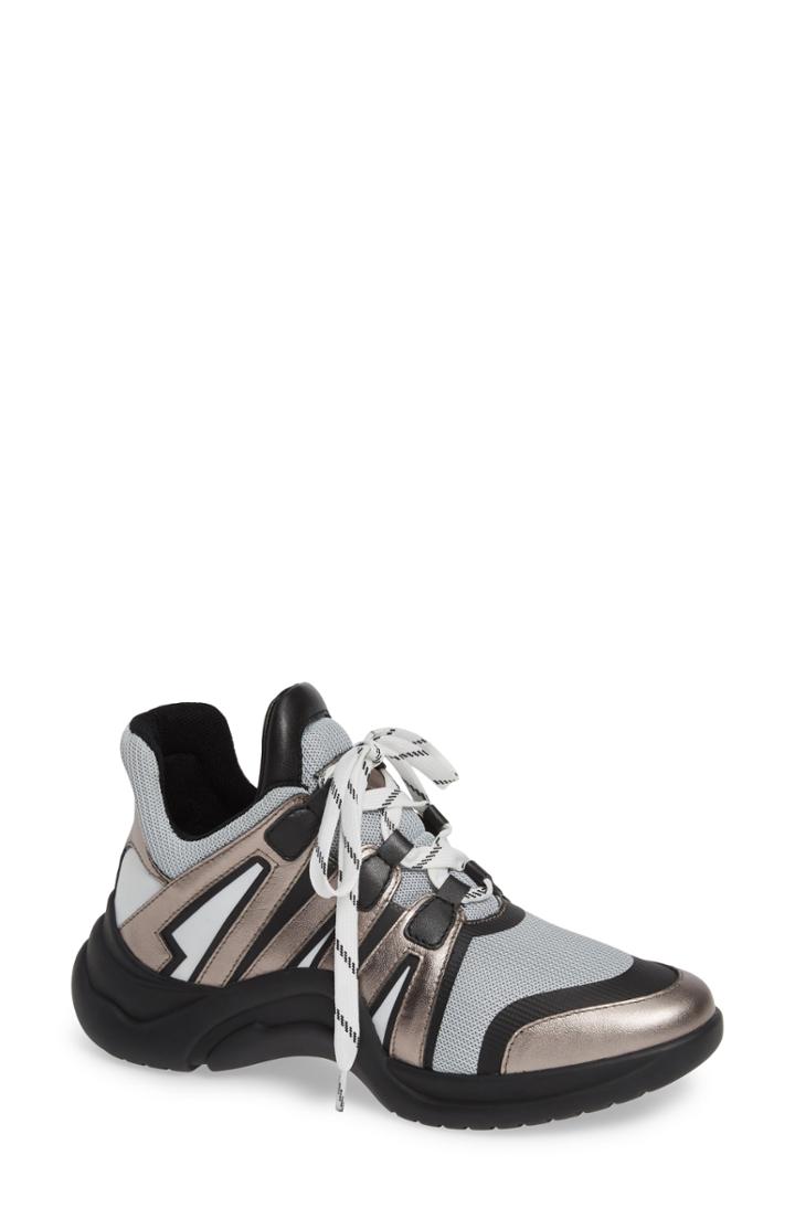 Women's Linea Paolo Rayne Sneaker M - Grey