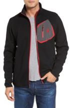 Men's Spyder Paramount Zip Sweater - Black