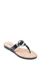 Women's Bernardo Footwear Matrix Flip Flop M - Black
