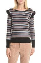Women's Joie Cais C Stripe Wool & Cashmere Sweater