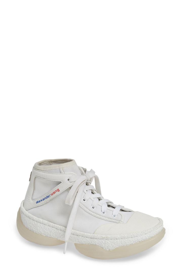 Women's Alexander Wang Logo Platform Sneaker Us / 36eu - White
