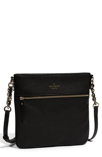 Kate Spade New York 'cobble Hill - Ellen' Leather Crossbody Bag - Black