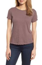 Women's Lucky Brand Glitter Tee - Purple