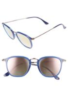 Women's Ray-ban Icons Wayfarer 51mm Sunglasses - Transparent Blue