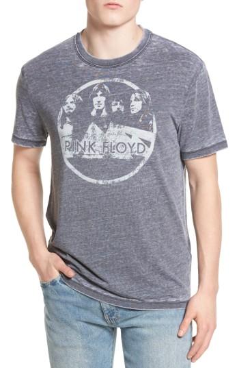 Men's Lucky Brand Pink Floyd Graphic Burnout T-shirt - Black