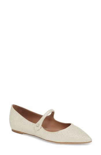 Women's Tabitha Simmons Hermione Mary Jane Flat Us / 35eu - Beige