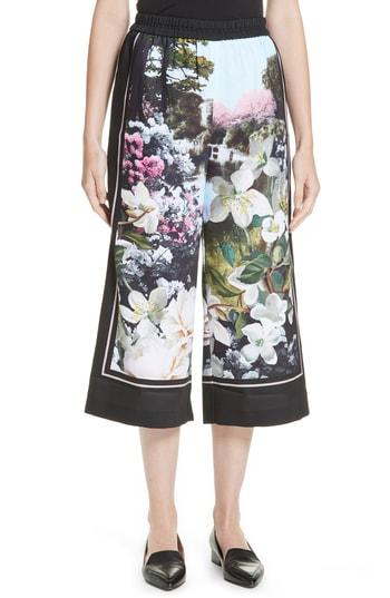Women's Ted Baker London Lulla Windermere Crop Trousers - Blue