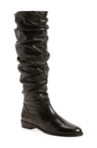Women's Stuart Weitzman Flatscrunchy Boot .5 M - Black