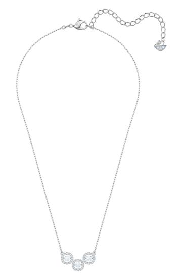 Women's Swarovski Trilogy Pendant Necklace