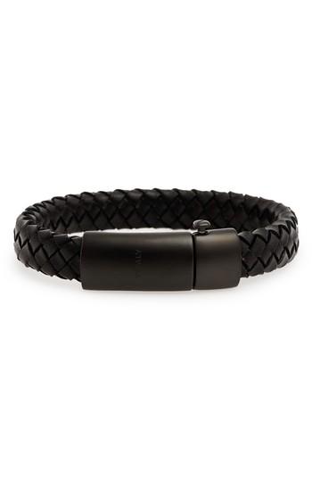 Men's Vitaly Raide Leather Bracelet