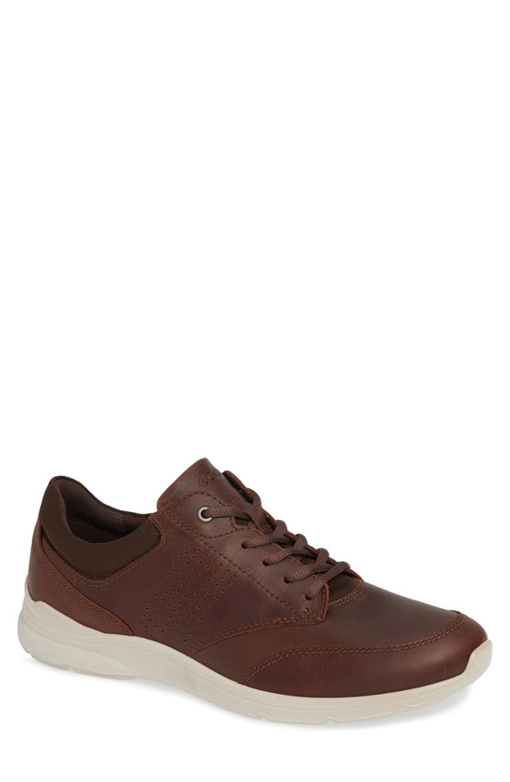 Men's Ecco Irving Sneaker -10.5us / 44eu - Brown