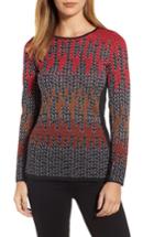 Women's Nic+zoe Sunset Sweater - Red