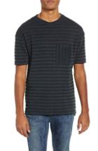 Men's Native Youth Jacquard Stripe Pocket T-shirt - Blue