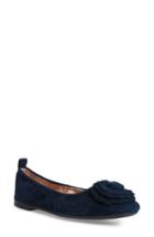 Women's Taryn Rose Rosalyn Ballet Flat M - Blue