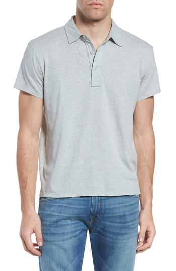 Men's Grayers Hartford Nep Jersey Polo - Grey