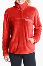 Women's Patagonia 're-tool' Snap Pullover - Coral