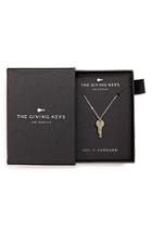 Women's The Giving Keys 'petite - Love Key' 16-inch Pendant Necklace