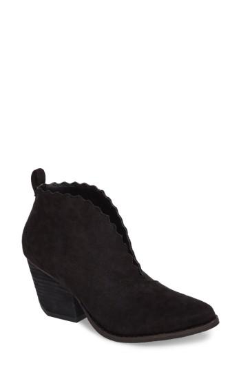Women's Coconuts By Matisse Adalyn Western Bootie .5 M - Black