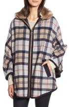 Women's Barbour Crieff Wool Cape Us / 8 Uk - Beige