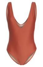 Women's Static Vermont One-piece Swimsuit - Orange