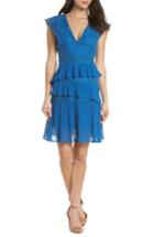 Women's Foxiedox Clover Lace Tiered Dress - Blue