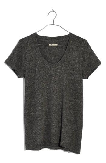 Women's Madewell City Tee, Size - Black