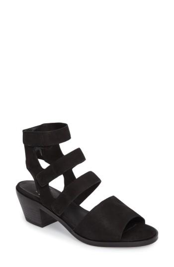 Women's Eileen Fisher Vessey Strappy Sandal M - Black