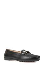 Women's Geox Elida Buckle Loafer Us / 35eu - Black