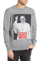 Men's Elevenparis Pope Graphic Sweatshirt - Grey