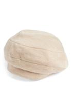 Women's Helen Kaminski Wool Blend Jersey Beret - Brown