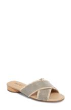 Women's Vaneli Baret Slide Sandal M - Beige