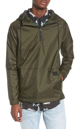 Men's Imperial Motion Nct Bezel Packable Anorak - Green