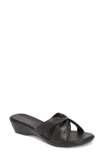Women's Athena Alexander Scene Slide Sandal M - Black