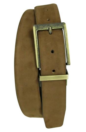 Men's Boconi 'leon' Reversible Belt - Tan/ Brown