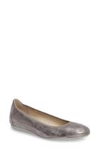 Women's Wolky Tampa Sacchetto Ballet Flat .5-6us / 36eu - Grey