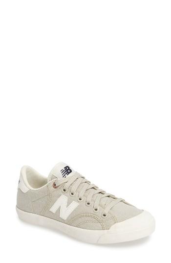 Women's New Balance Pro Court Sneaker .5 B - Grey