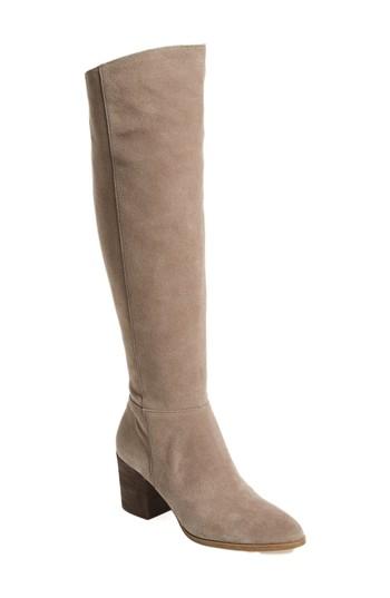 Women's Caslon Mason Knee High Boot .5 M - Beige
