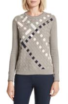 Women's Ted Baker London Yessica Lattice Front Sweater