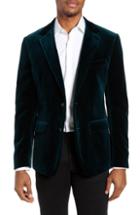 Men's Bonobos Jetsetter Slim Fit Stretch Velveteen Blazer R - Blue