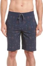 Men's Travis Mathew Safari Fit Board Shorts, Size 30 - Blue