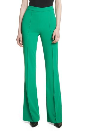 Women's Alice + Olivia Jalisa High Waist Flared Leg Pants - Green