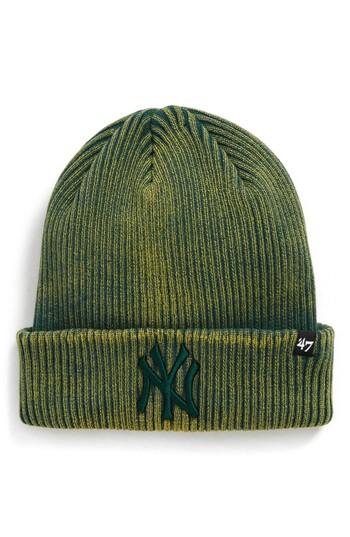 Women's '47 Brand New York Yankees Beanie - Green