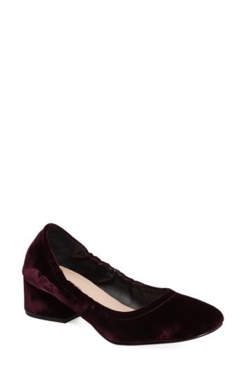 Women's Avec Les Filles Gigi Block Heel Pump M - Purple
