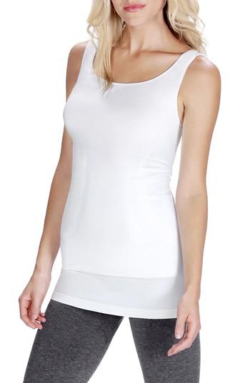 Women's Blanqi Pull Down Maternity/nursing Support Tank Top - White