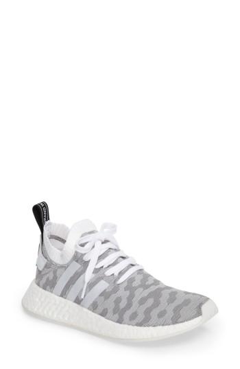 Women's Adidas Nmd R2 Primeknit Athletic Shoe .5 Women's / 5.5 Men's M - Grey